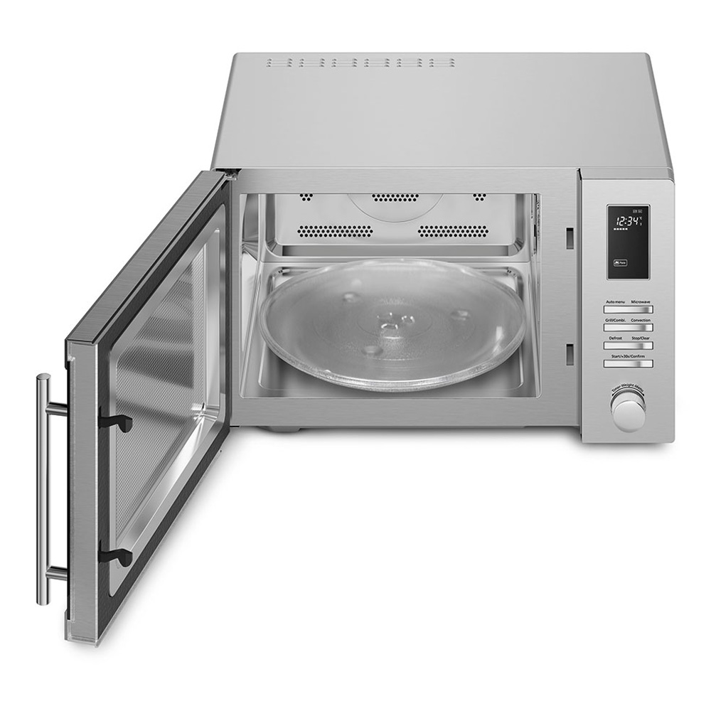 Smeg Mikrov&aring;gsugn med Varmluft Rostfritt st&aring;l