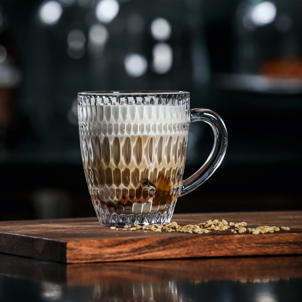 Ethno Kaffeglas 39 cl 2-pack Klar