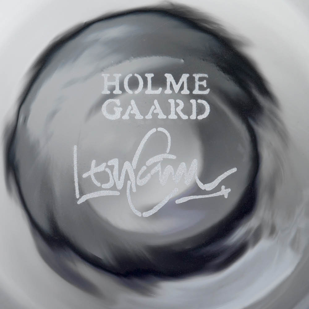 Flora Vas 12 cm Smoke kort hals