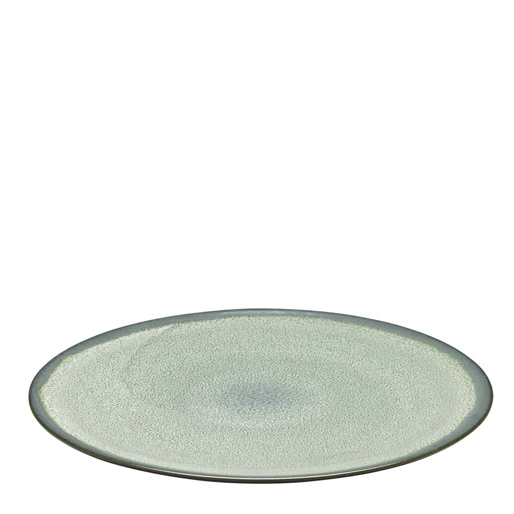 Tallrik 26 cm Lärka Grå-Grön