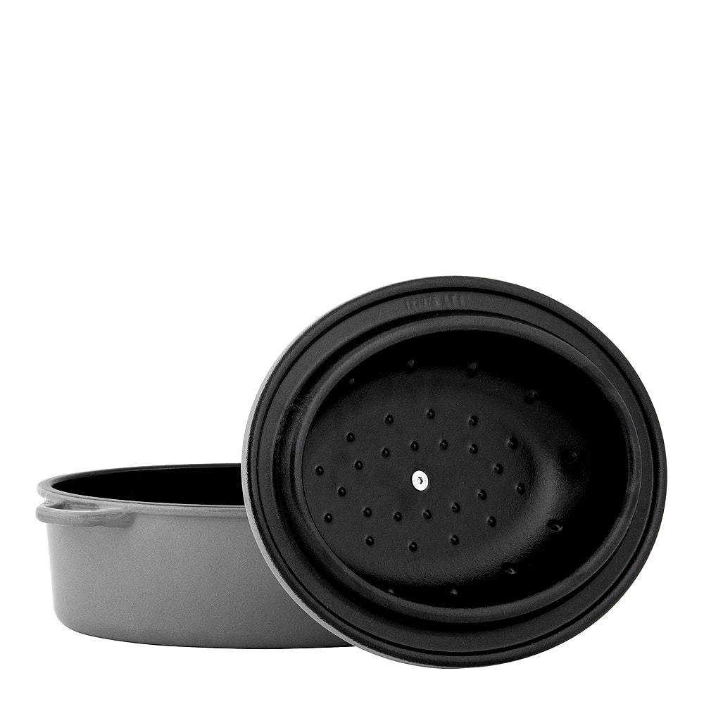 Gjutjärnsgryta 3 L Grå