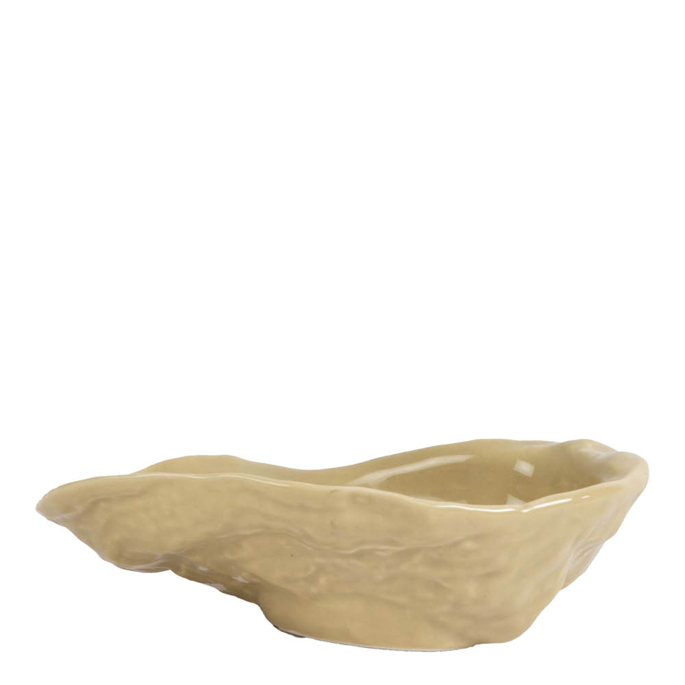 Oyster Skål 13 cm Beige