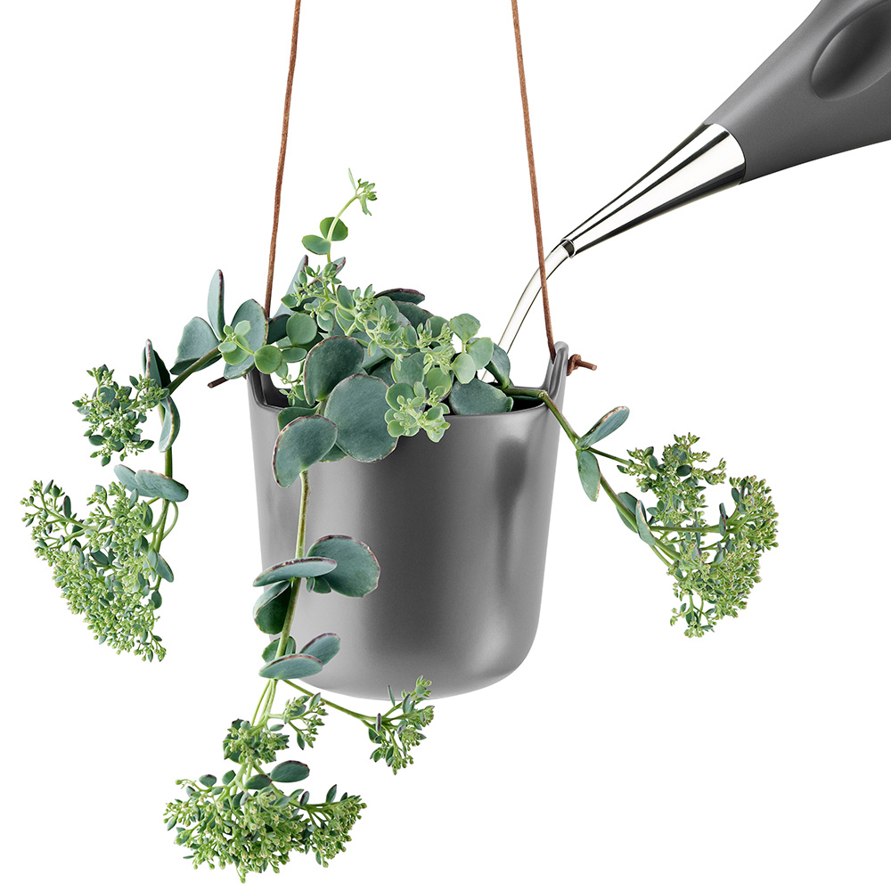 Självvattnande Kruka Hängande Nordic Grey