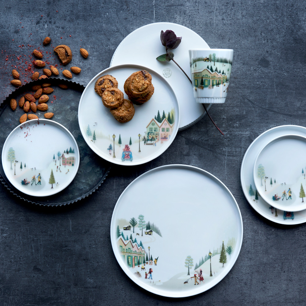 Vinter Tallrik 15,5 cm Vit