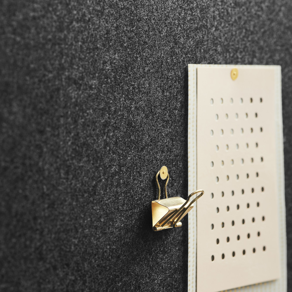 Retell Uppslagstavla 80 cm Svart