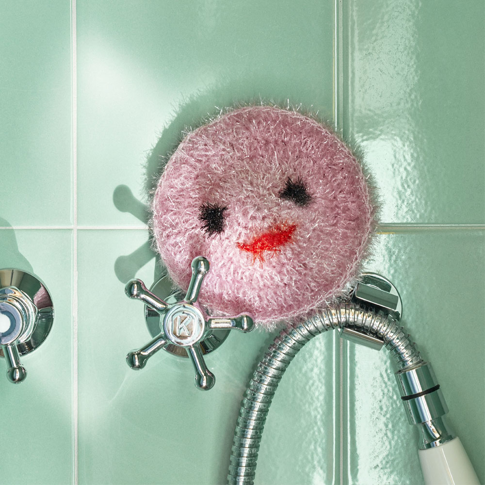 Leo Skursvamp 12 cm Lila