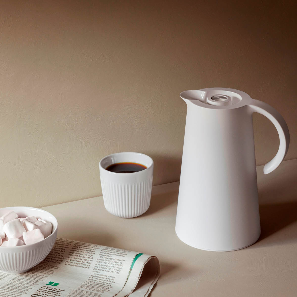 Rise Termoskanna 1 L Vit