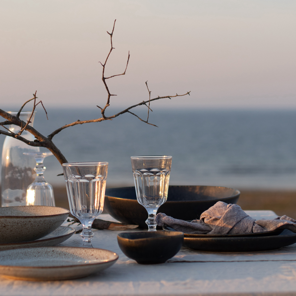 Bastia Serveringsskål Medium 340 cl Svart