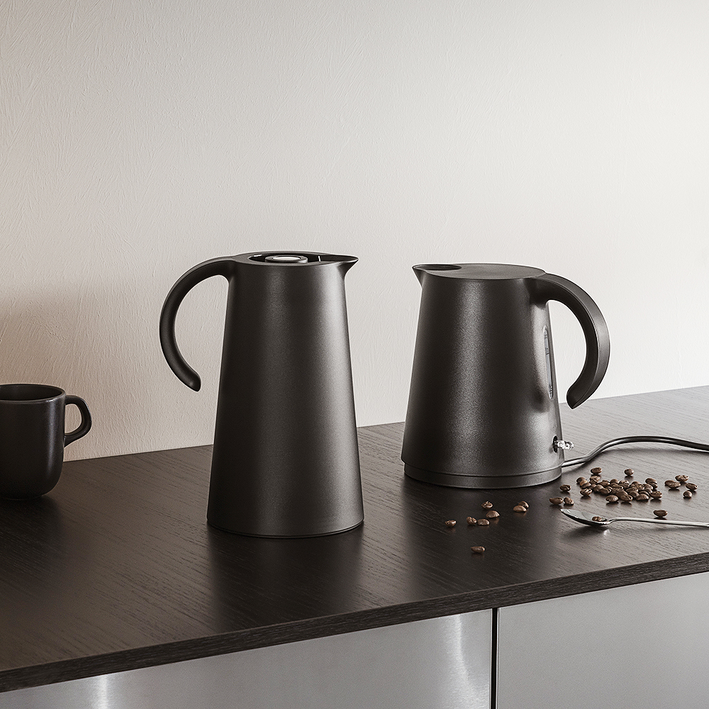 Rise Vattenkokare 1,2 L Svart