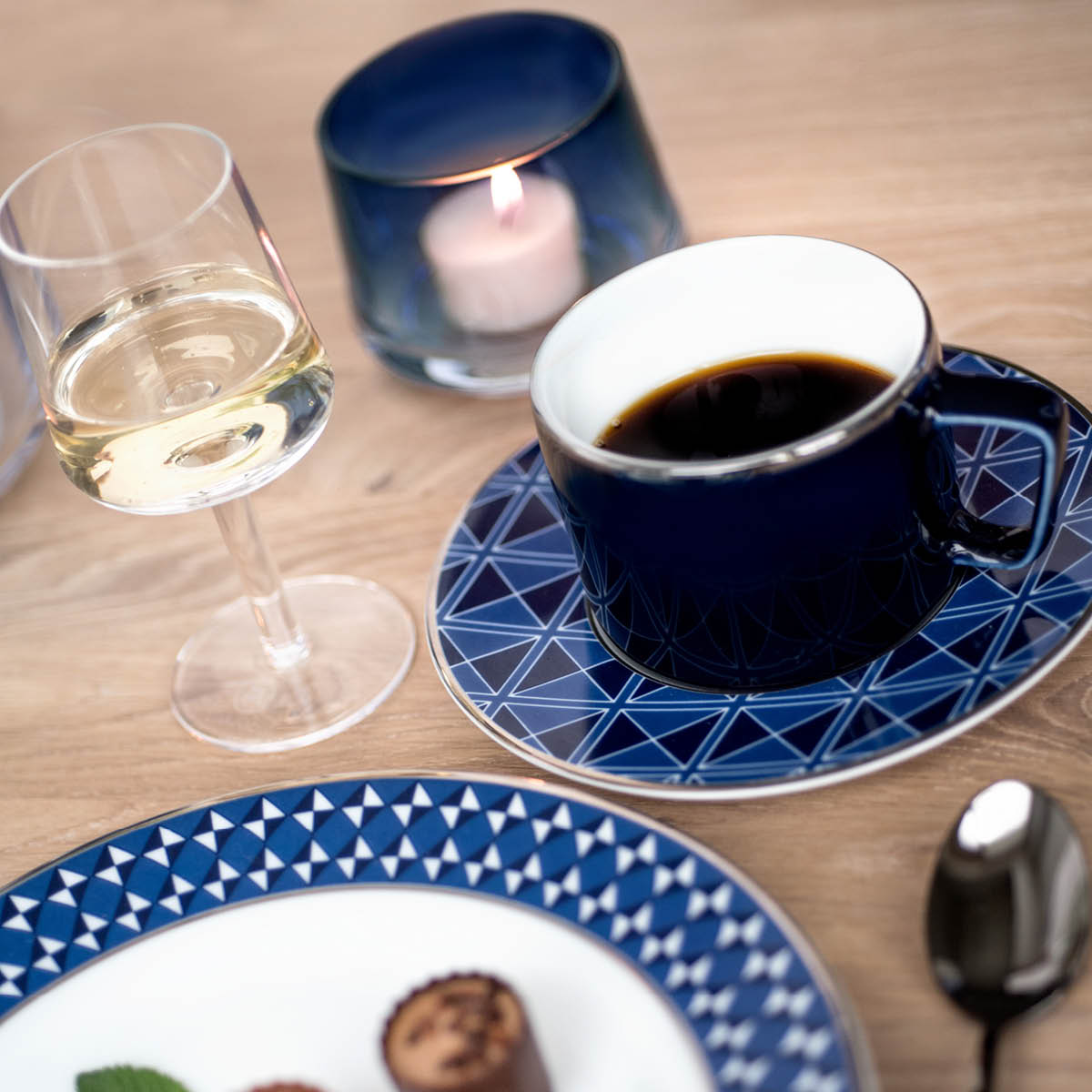 Tokyo Origami Kaffekopp 15 cm Blå