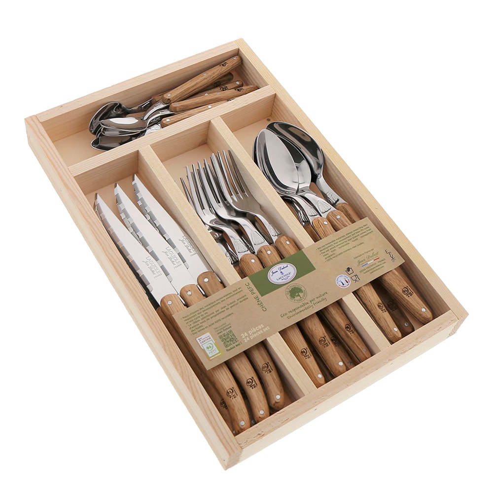 Grillbestick 24 delar Ekträ