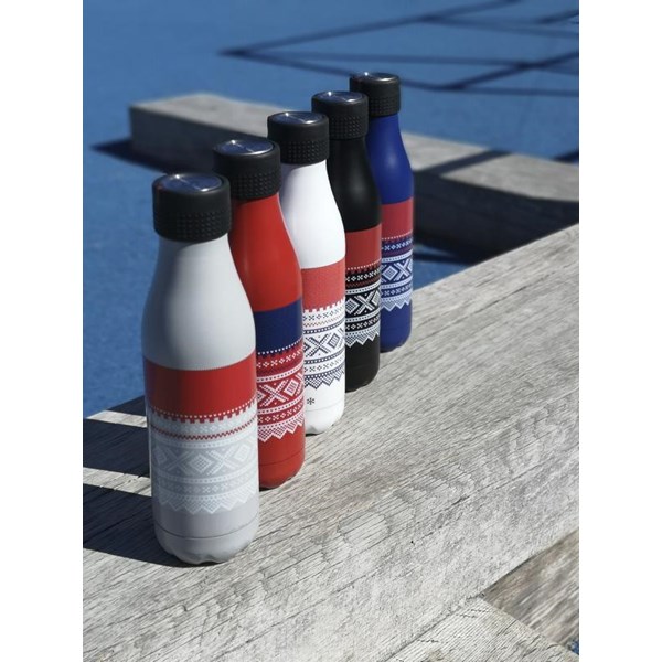 Bottle Up Marius Termoflaska 0,5L Röd/Blå/Vit