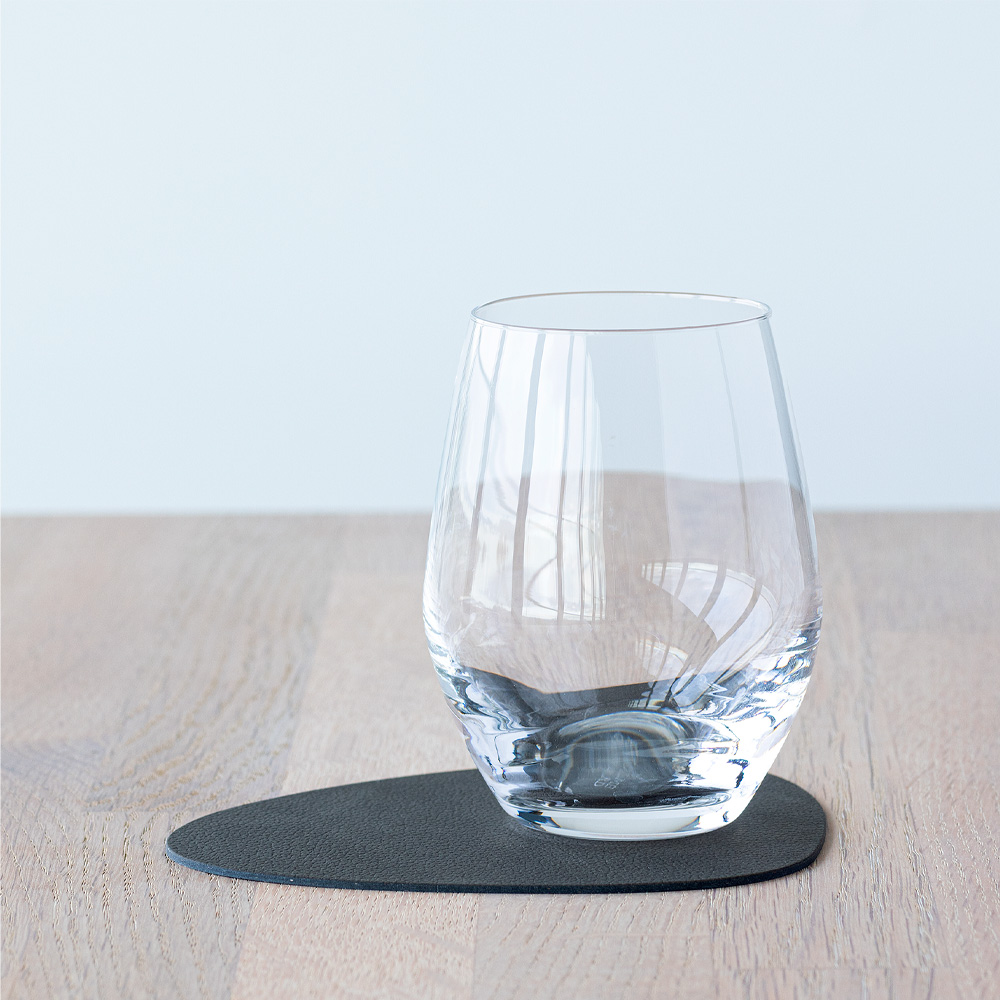 Nupo Curve Glasunderlägg 11x13 cm Caviar