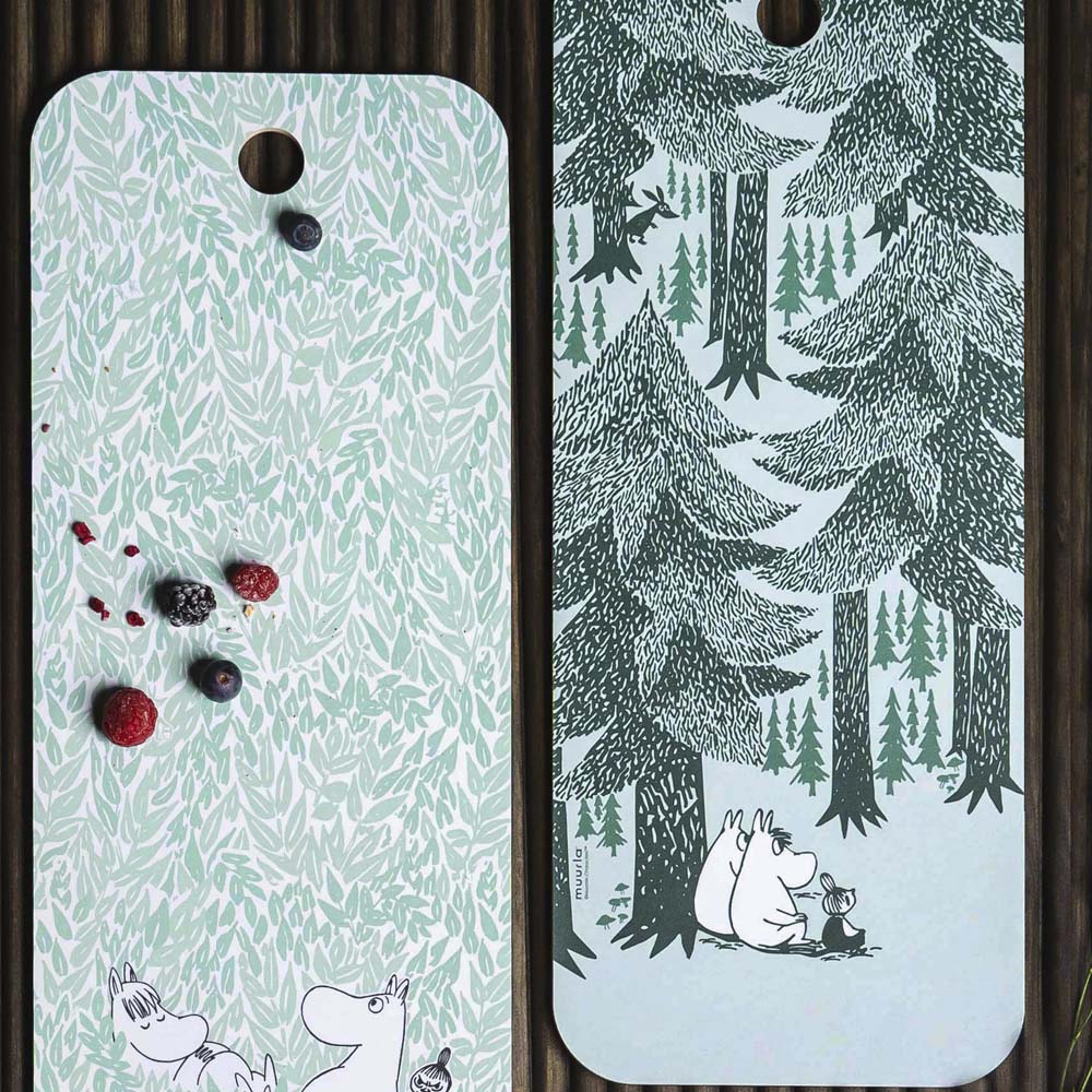 Mumin Serveringsbräda In The Depth Of The Forest 18x44 cm