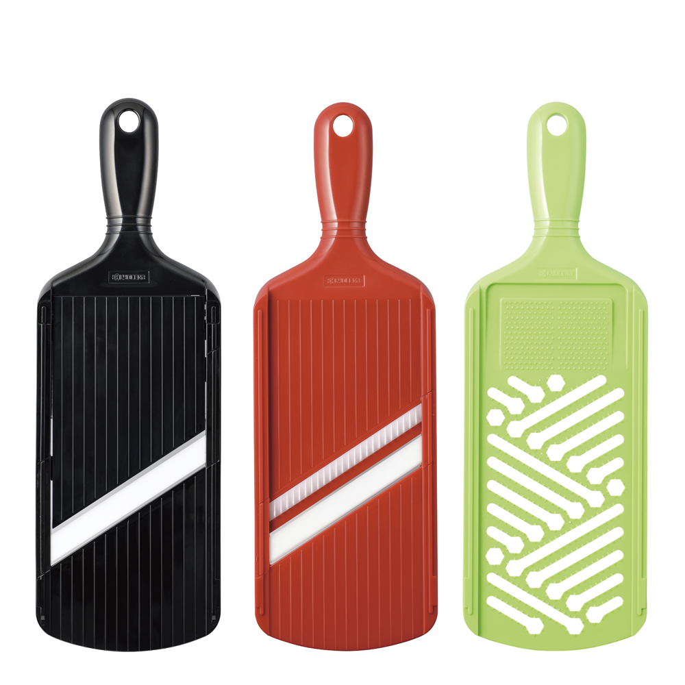 Set med Mandolin, Julienne och Rivjärn i box