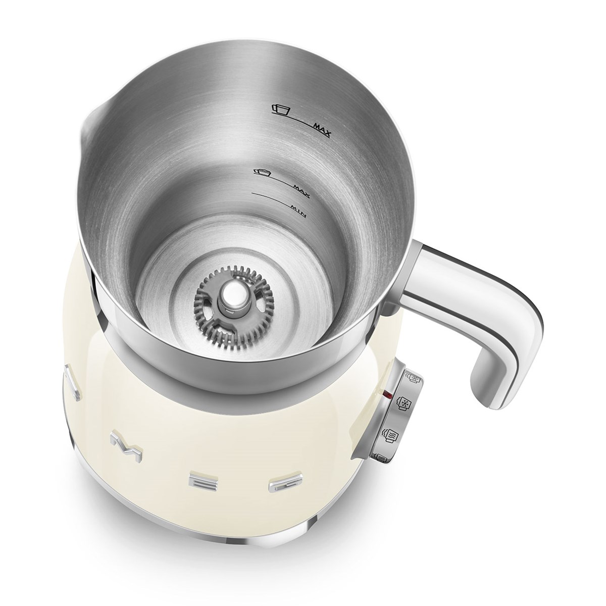 Smeg 50's Style Mjölkskummare Creme