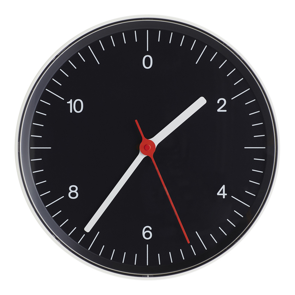 Hay Wall Clock Väggklocka 26 cm Svart