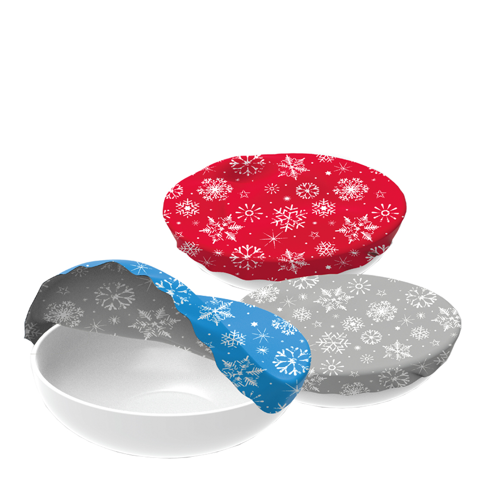 Överdrag Skål 3-pack Vinterprint