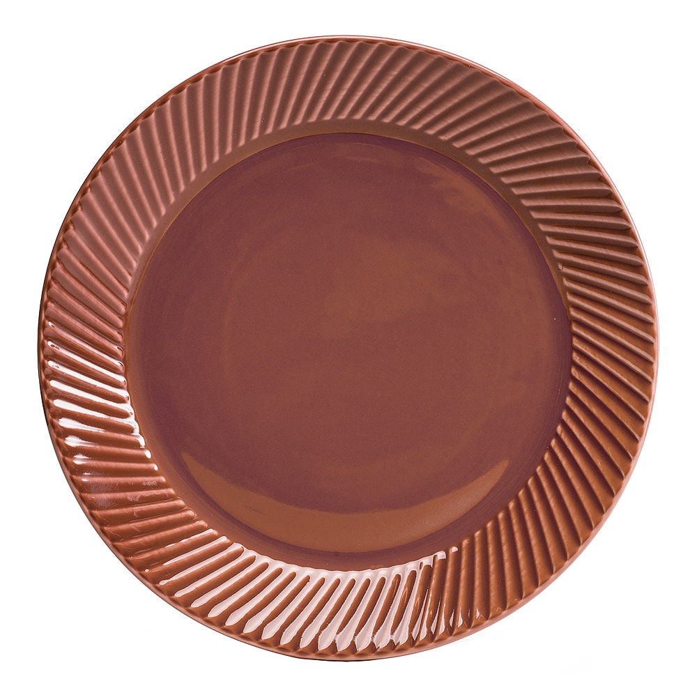 Coffee & More Assiett 20 cm Terrakotta