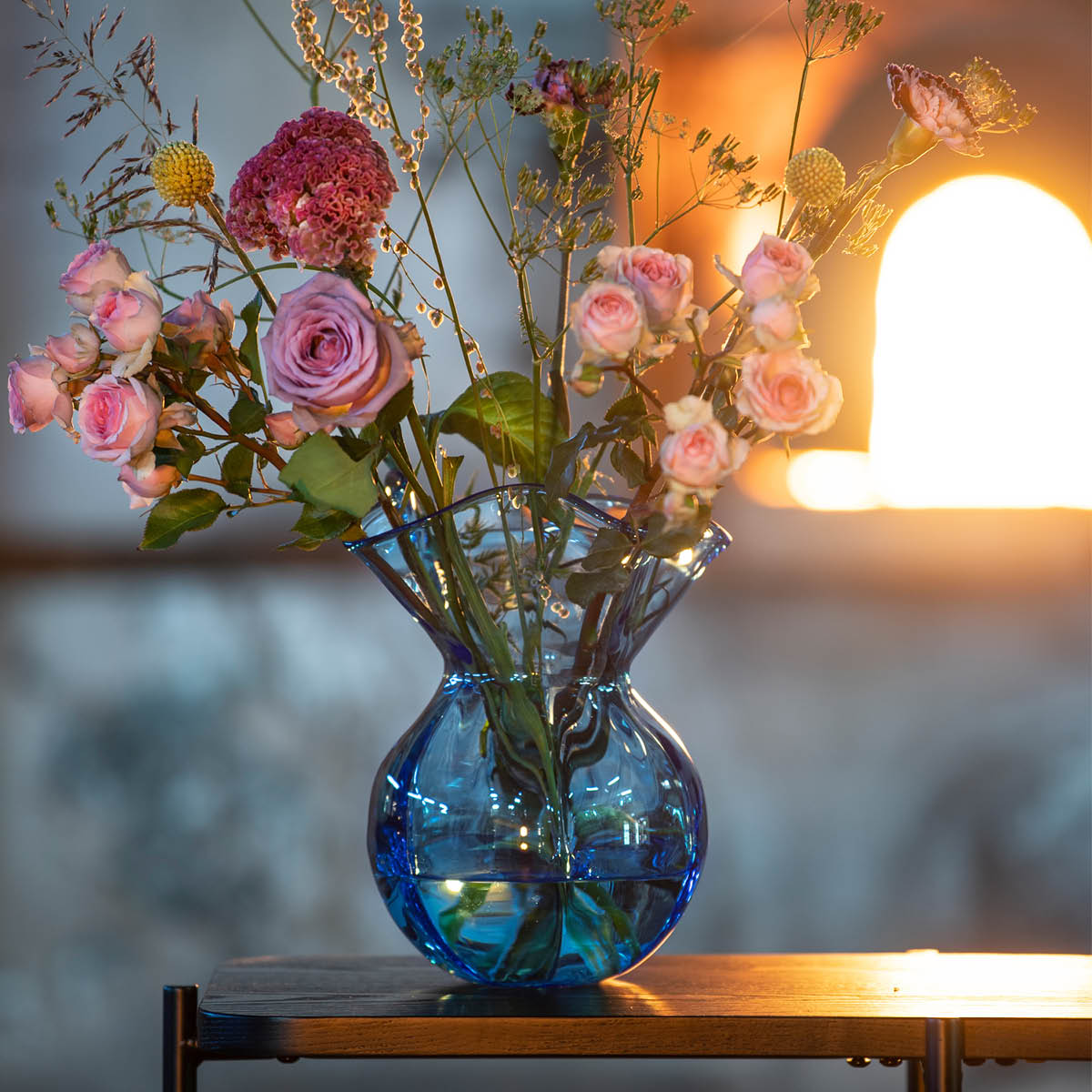 Boblen Pride Vas 23 cm Blå