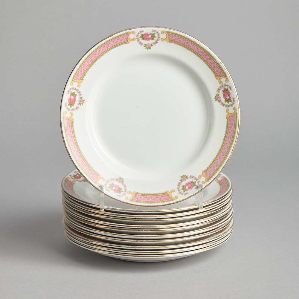 Assietter Gustafsberg 11 st