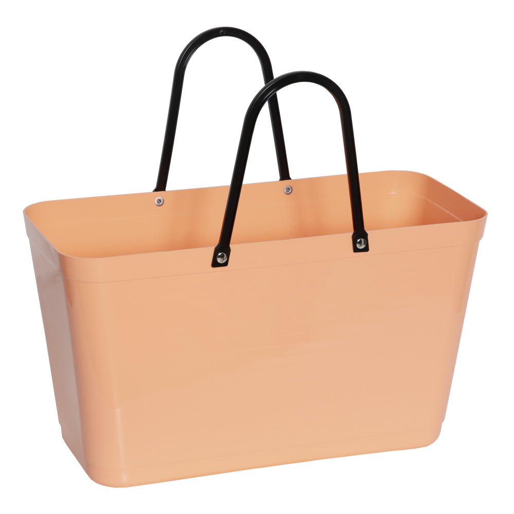 Väska Plast Stor Aprikos
