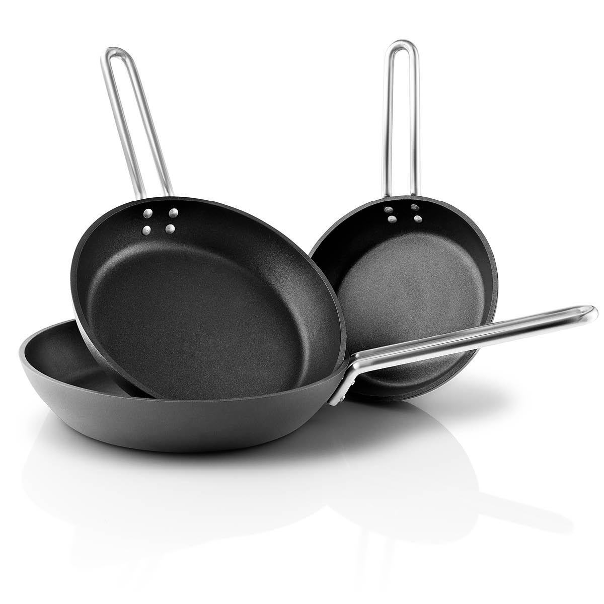 Professionel Stekpanna 28 cm Svart