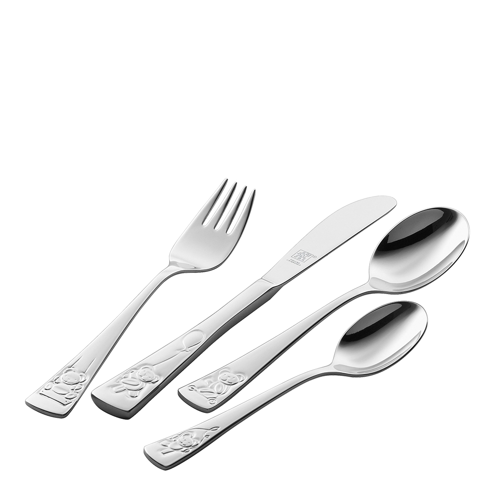 Barnbestick 4 delar Teddy