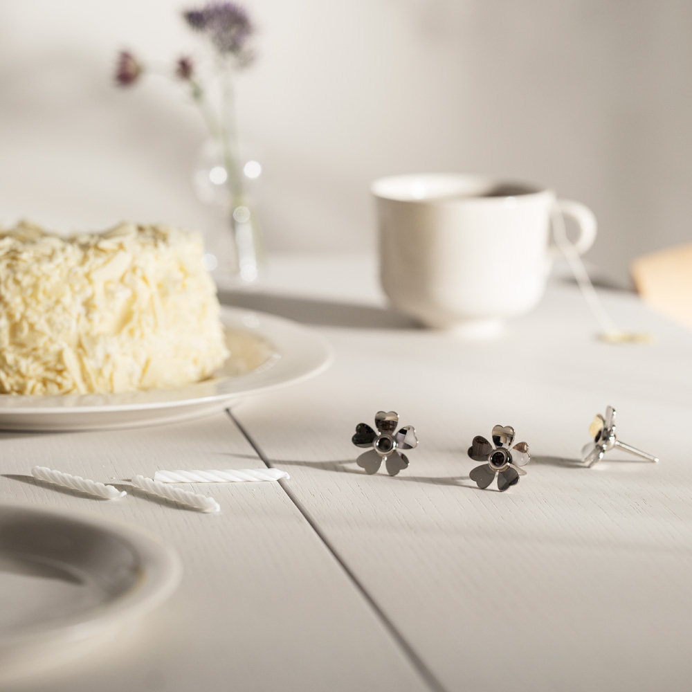 Me To You Tårtljushållare 3-pack Silver