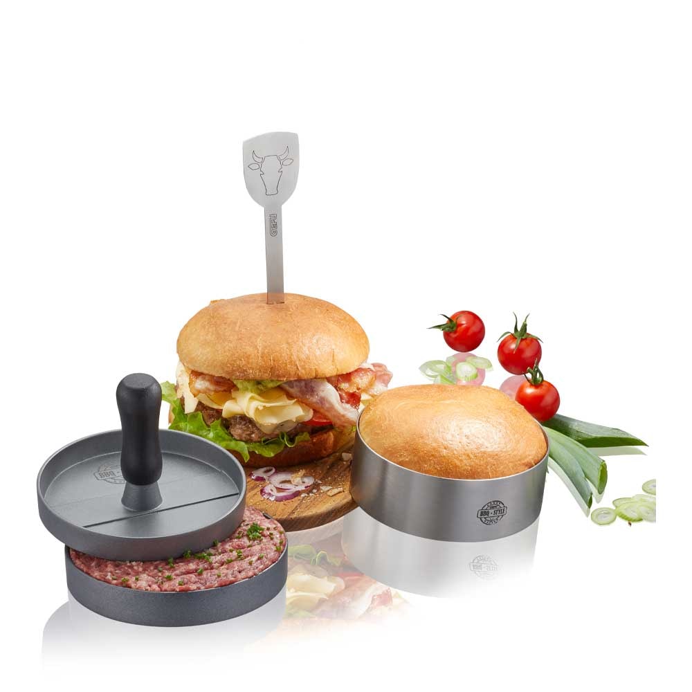 Hamburgerset 3-pack