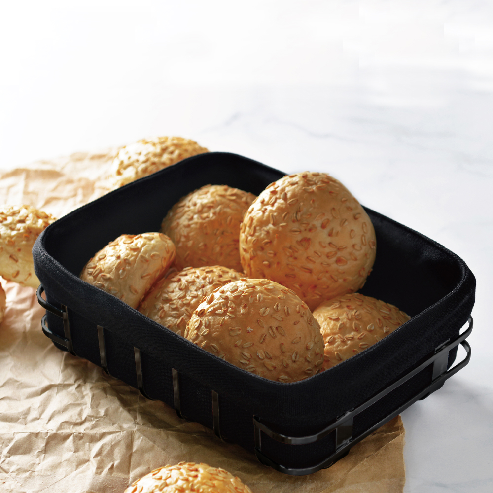 Vintri Brödkorg 25x18 cm Svart