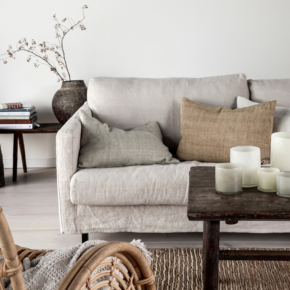 Lyric Ljuslykta Glas 10x10 cm Lin