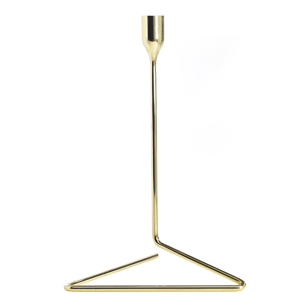 Puzzle Ljusstake 26 cm Guld