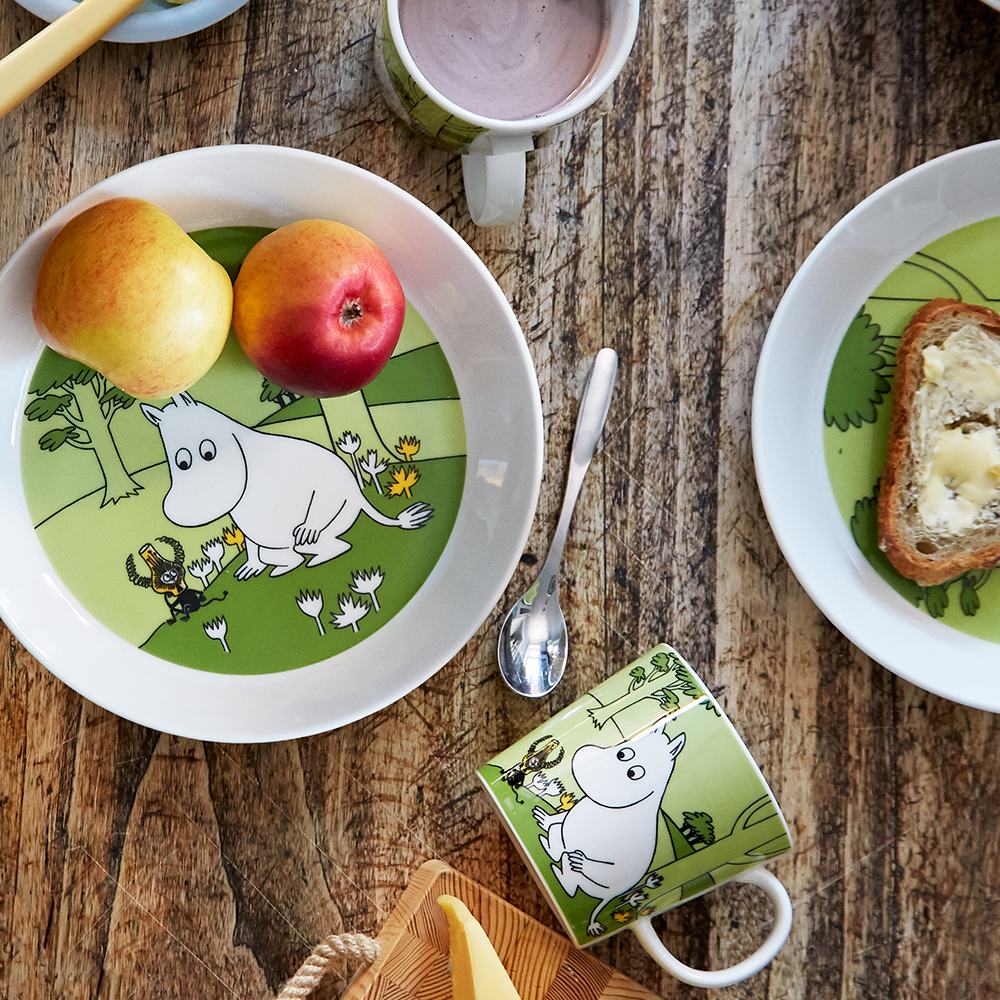 Mumin Tallrik Mumintrollet