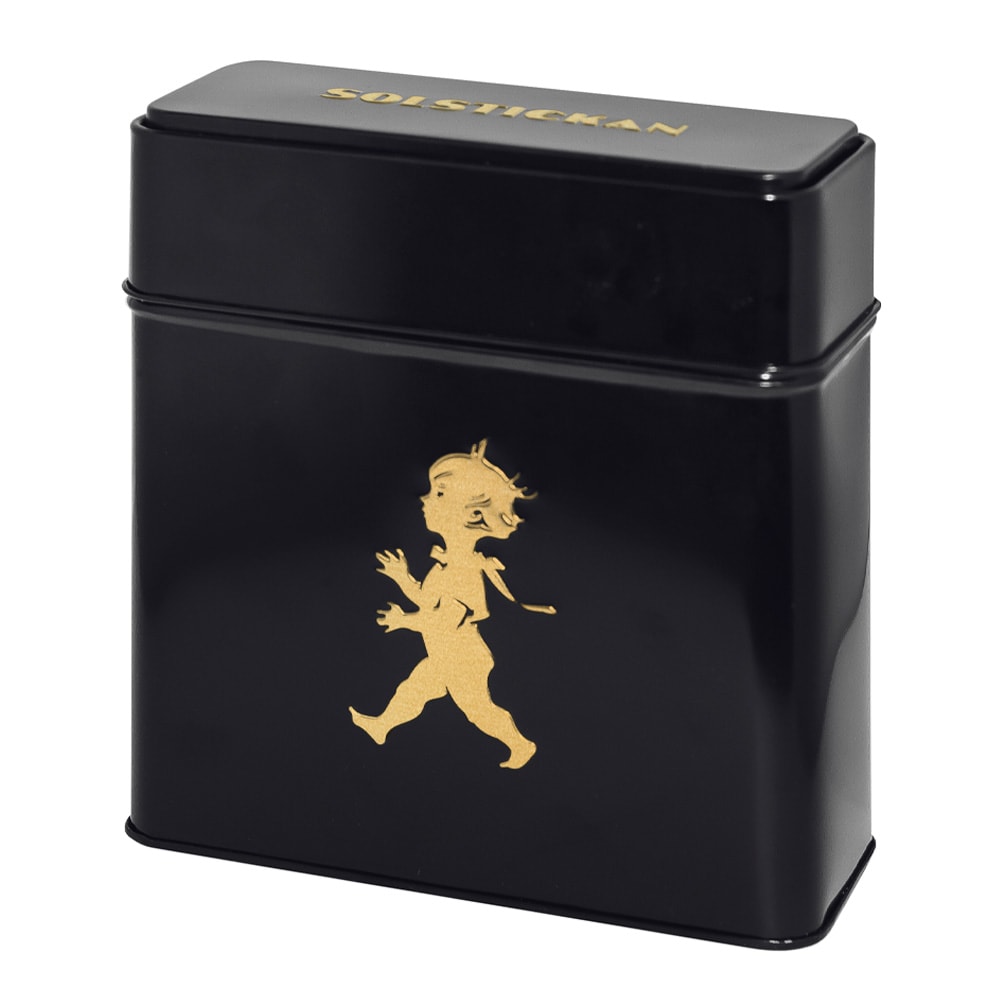 Burk för kaffefilter Svart/Guld