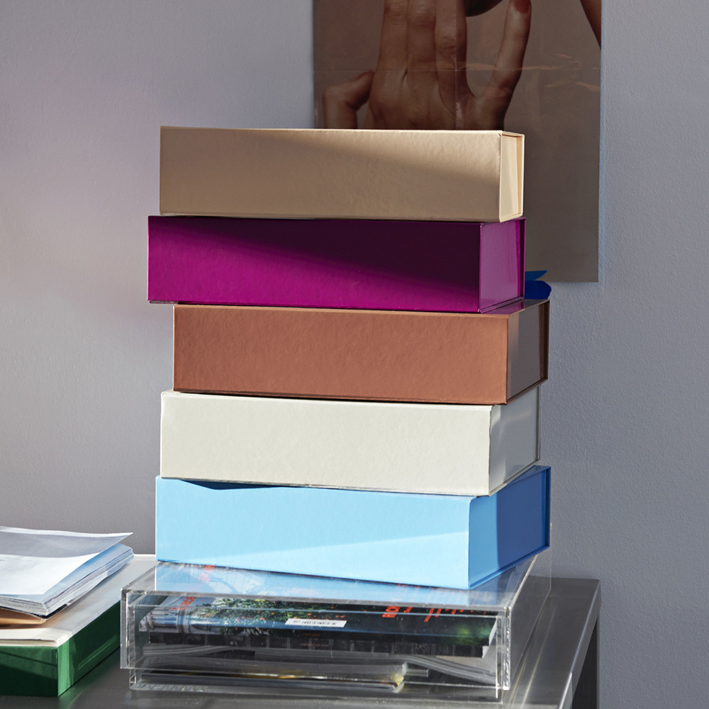 Colour Storage Förvaringsask S 25,5x8,5 cm Himmelsblå