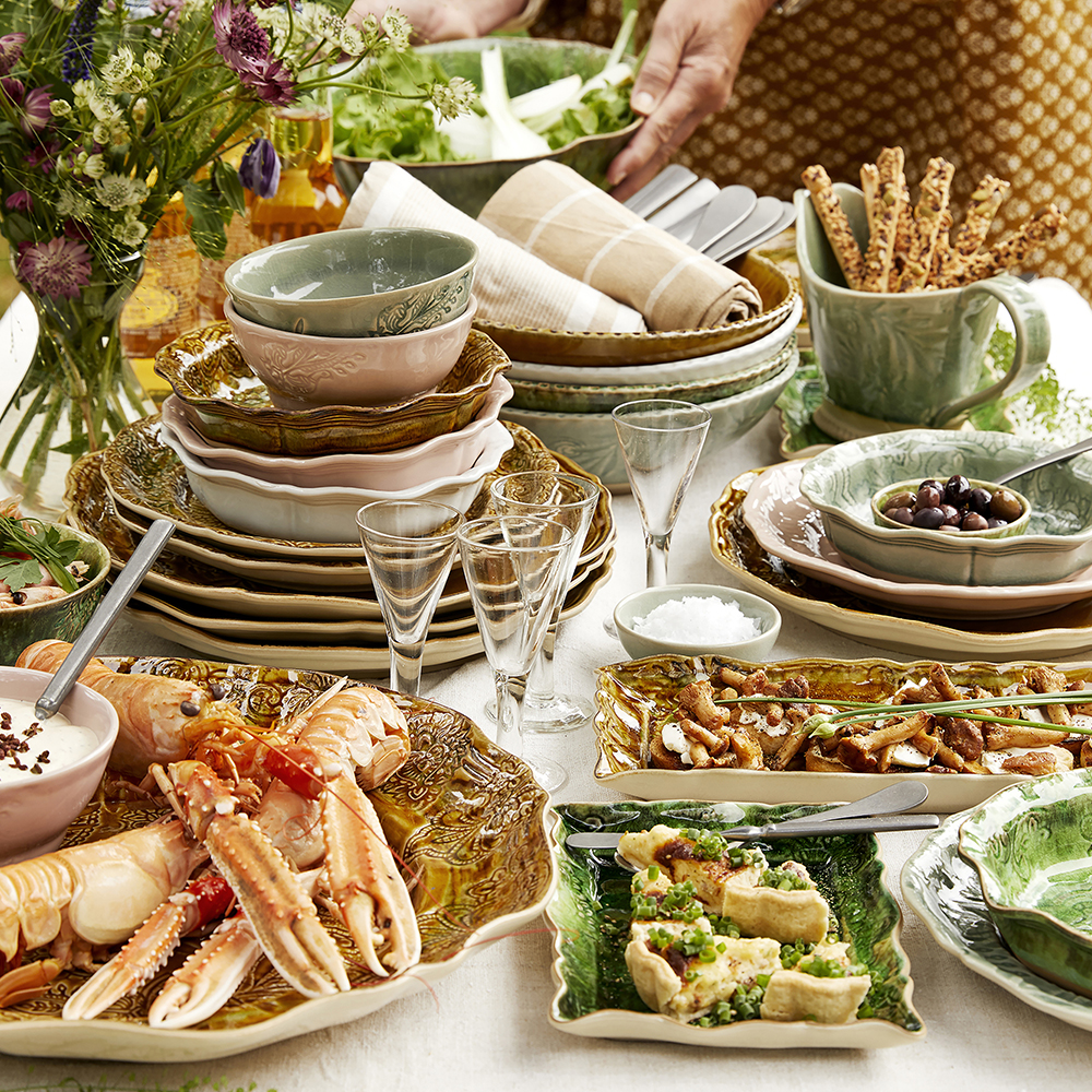 Arabesque Tallrik 28 cm Pineapple