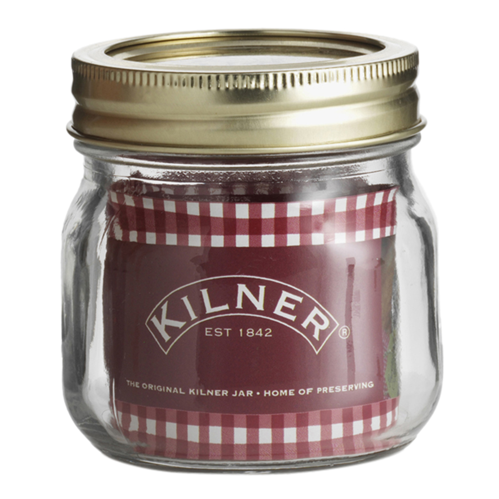 Kilner Konserveringsburk Rund 8x8x8 cm Klar/Guld