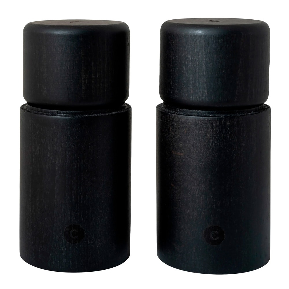 Bergen Kvarnset 12 cm 2-pack Svart Bok