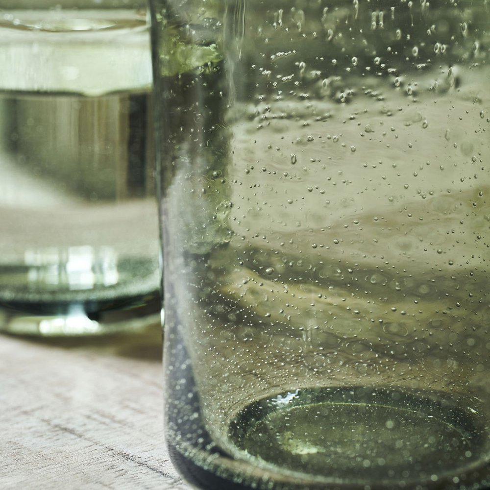 Rain Glas 14 cm 2-pack Grön