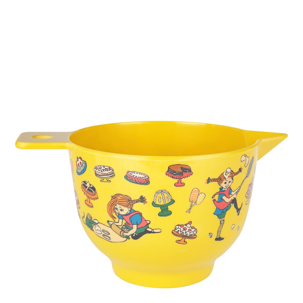 Pippi bakar Skål 1,5 L Gul