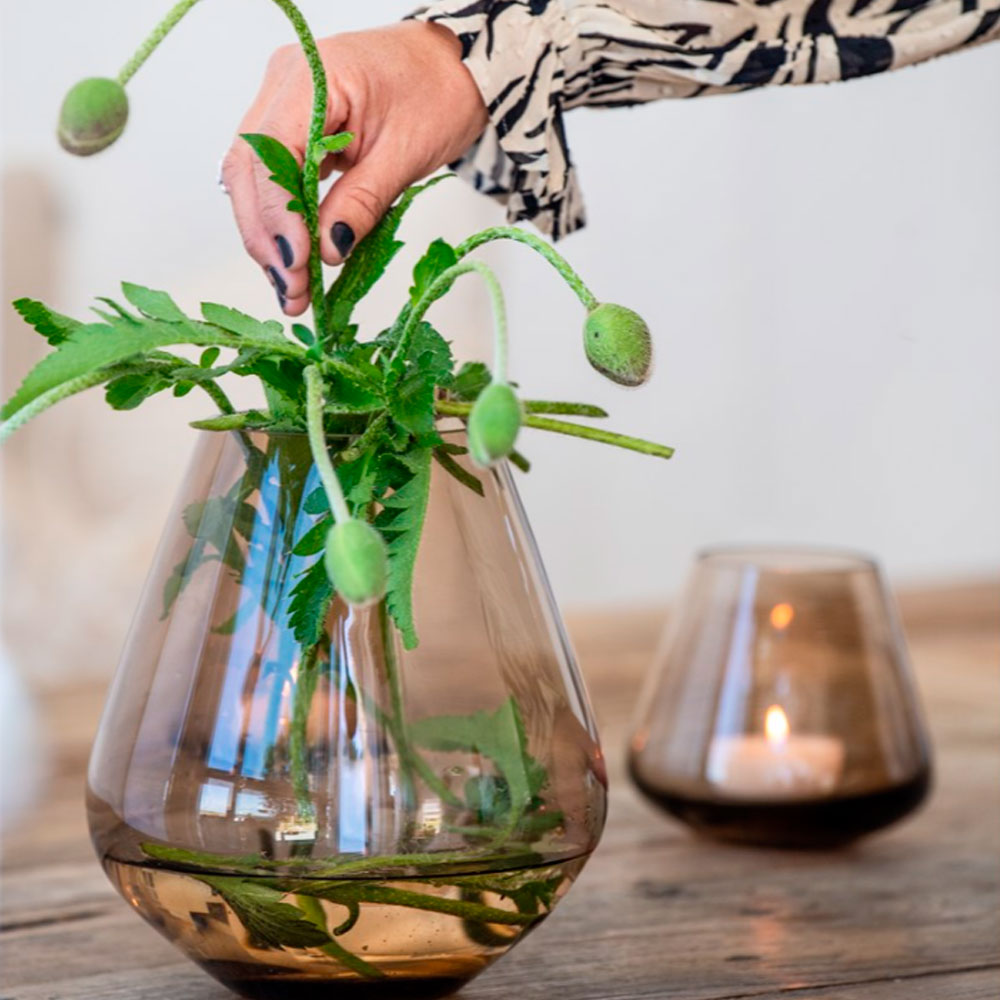 Rocks Vas 22 cm Topaz