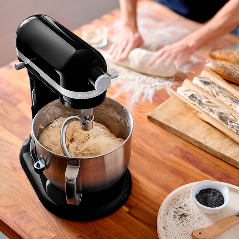 KitchenAid Artisan K&ouml;ksmaskin 6,6 L 5KSM70SHXEOB Svart