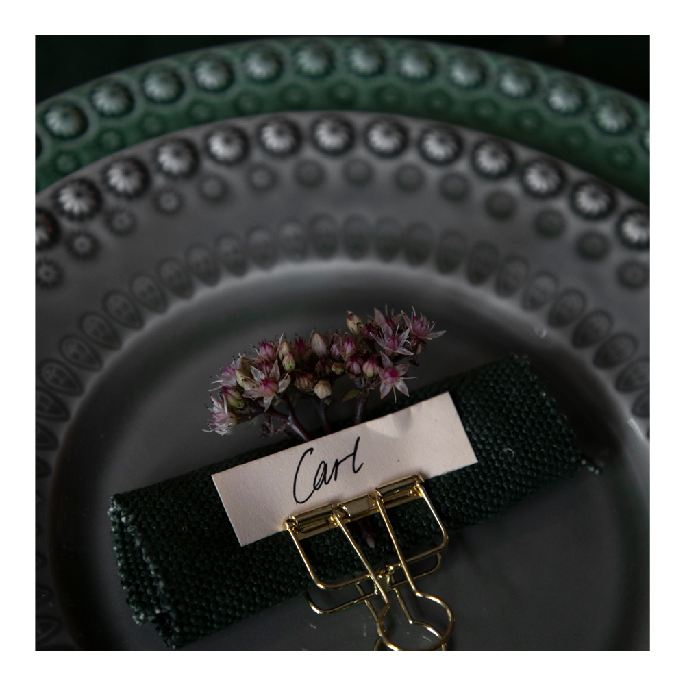 Daisy Tallrik 22 cm Soft Grey