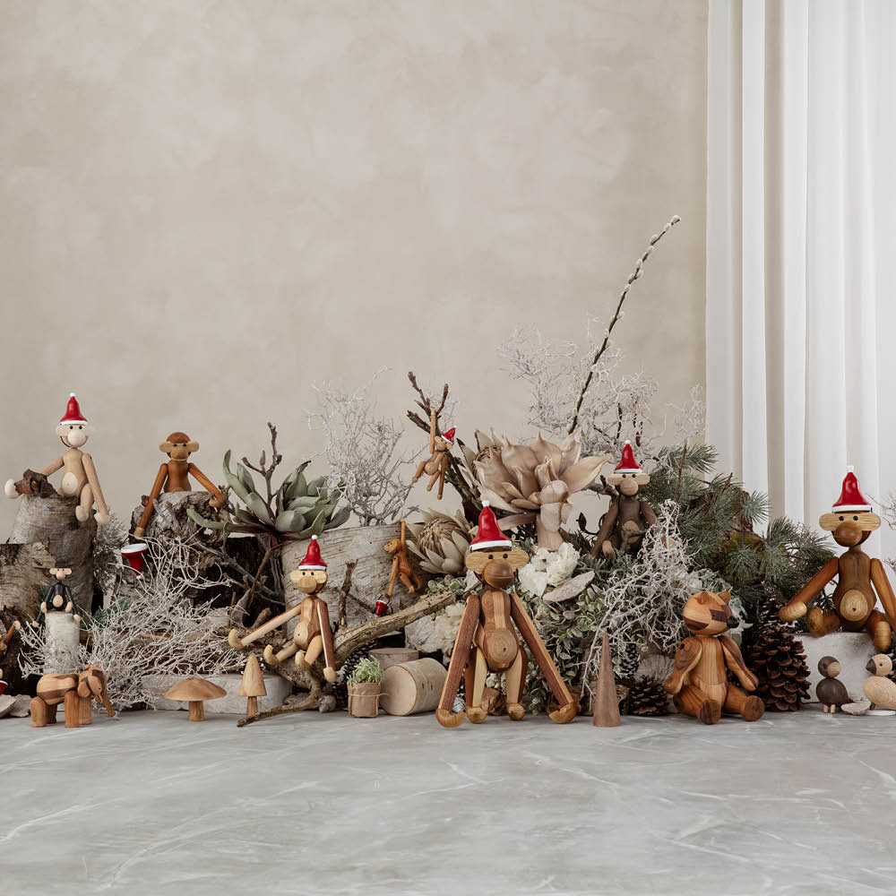 Tomteluva Medium Röd/Vit