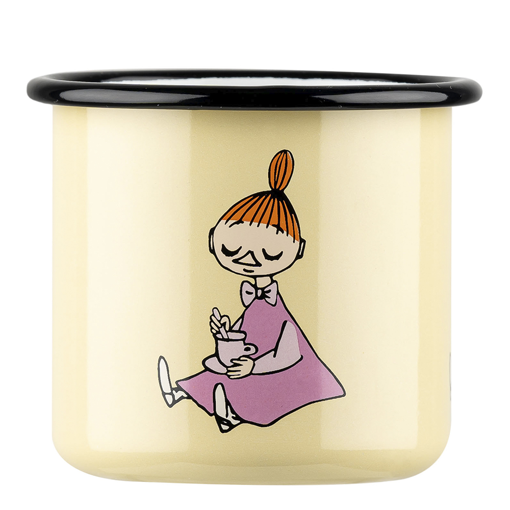 Mumin Emaljmugg Mymlan 37 cl Gul