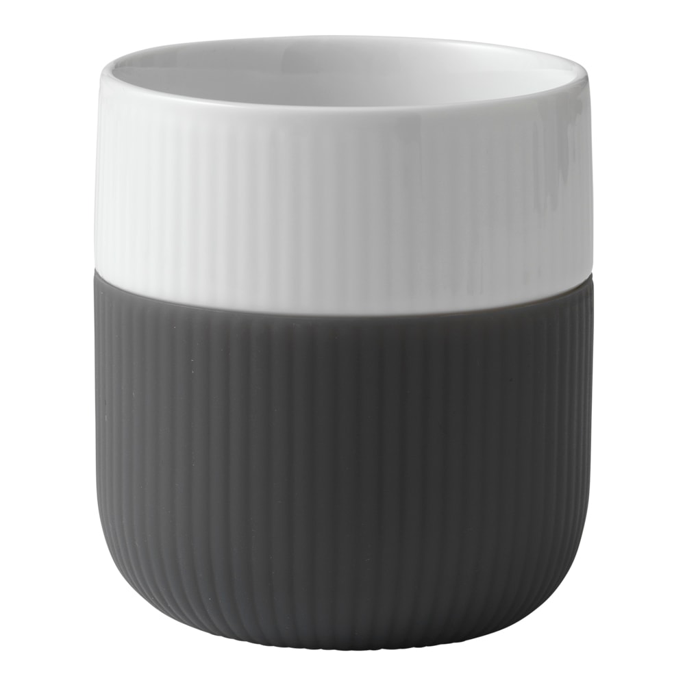 Fluted Contrast Mugg 33 cl Antracit