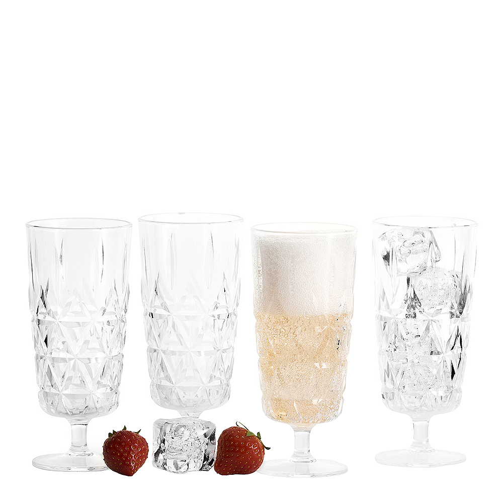 Picknick Glas hög 20 cl 4-pack