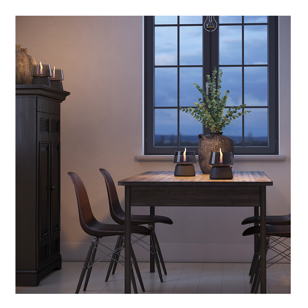 Amaryllis Lykta 14 cm Smoke