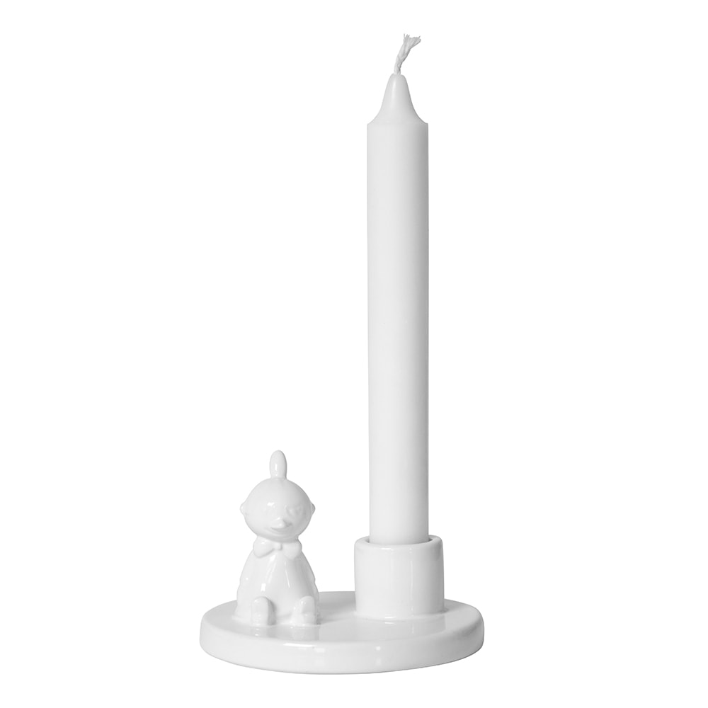 Mumin Ljusstake Lilla My 7,5x10 cm Vit